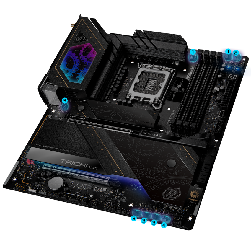 ASRock Z890 Taichi LGA 1851 ATX Motherboard - Newegg.com ASRock Z890 Taichi LGA 1851 ATX Motherboard - Newegg.com